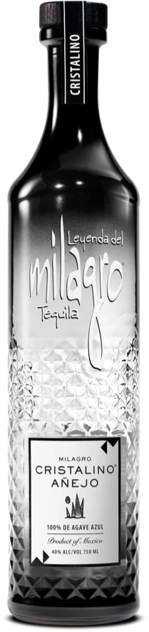 Milagro Cristalino Añejo bottle