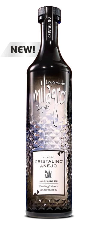 Milagro Cristalino Añejo bottle