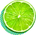 Lime wheels to serve with tequila