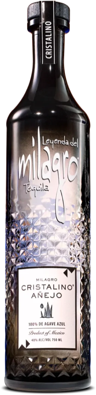 Milagro Cristalino Añejo bottle