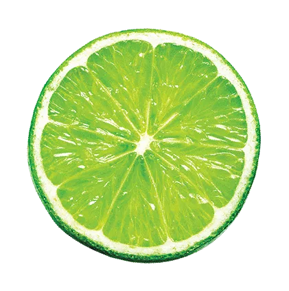 Lime wheels to serve with tequila