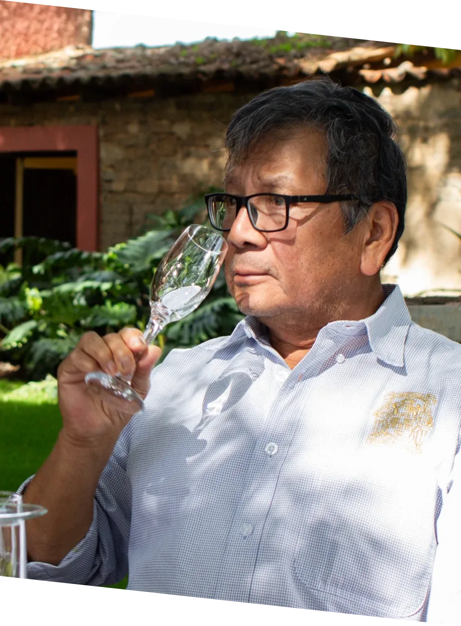 Milagro tequila master distiller Pedro Juarez