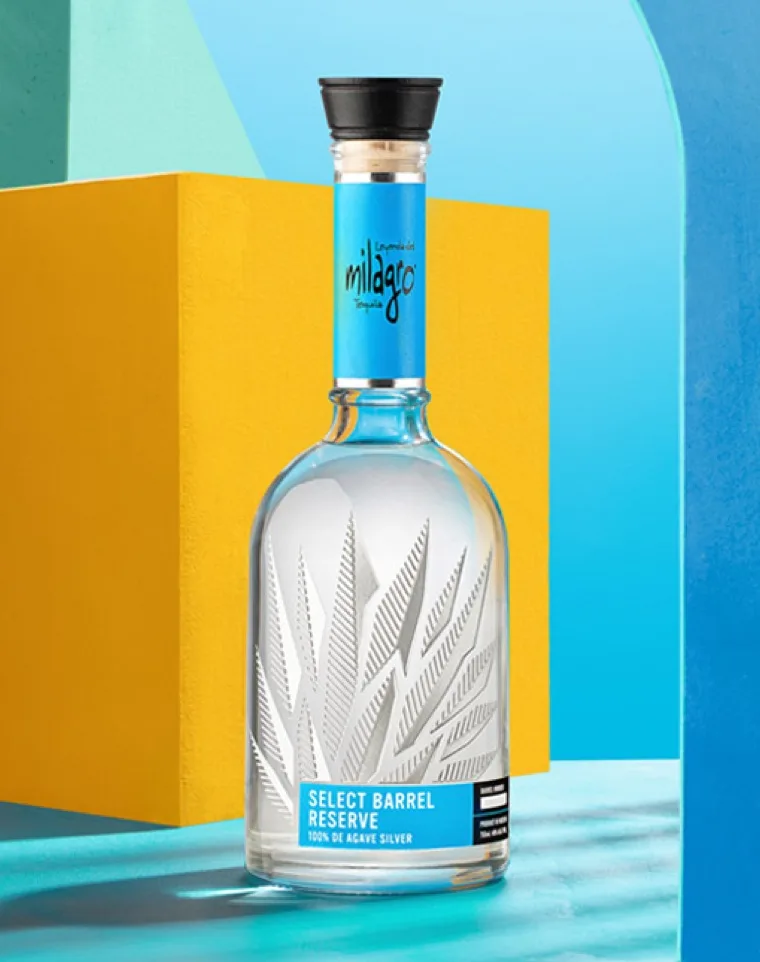 Milagro Select Silver bottle