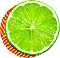 Lime wheels to serve with tequila